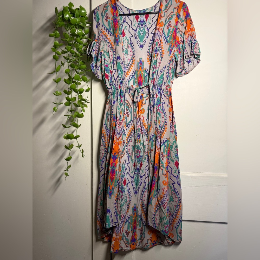 Colorful Patterned cover up